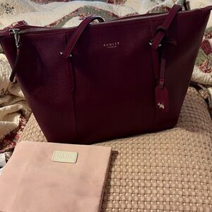 RADLEY LONDON Burgundy Tote Bag